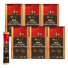 뉴트리커먼 홍삼정 진액 면역증강 진세노사이드 20mg, 90개