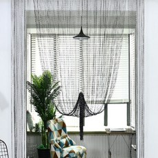 유스몰 햇빛 머금은 실커튼, 3묶음 블랙