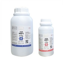 적층용 에폭시 1kg/유리섬유 카본 방수 보수 목형 제작, 1개