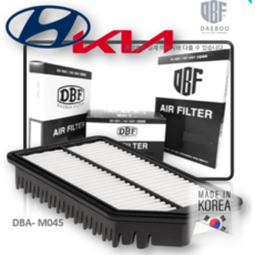 더뉴i30 2세대 GD 디젤 더뉴아반떼 MD 1.6디젤 더뉴K3 디젤 K3쿱 가솔린 에어크리너 엔진에어필터 28113-A5800 28113A5800 에어휠타 에어휠터, 1개