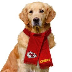 Littlearth NFL 시카고 베어스 애완동물 스카프 - 공식 라이선스 팀 사이즈: 스몰 436794, 캔자스 시티 치프스, 1