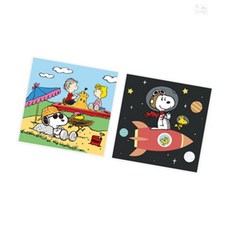 티디엠디 캔버스 그림그리기 피너츠 스누피 자전거 쉬운그림그리기