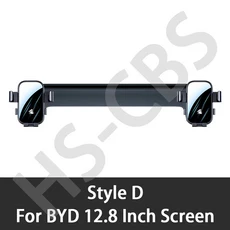 호환LHD/RHD BYD 12.8인치 스크린 송 S5 당(唐) 아토 2 3 차량용 홀더 커버 스티커 이중 볼 헤드 브래킷, 02 Style D, 01 12.8 inch, 01 Sealion6 Intelligent