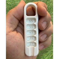 티메이트 골프티꽂이 골프티 높이조절 20~65mm, 1개, 화이트