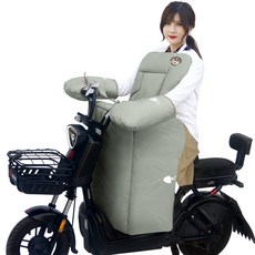 오토바이 스쿠터 방한용품 다리 워머 바람막이 방한복 오토바이 방한복, 초록의