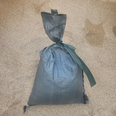 모래담은 마대 주머니 자루모래 5kg 캠핑용 간판 고정용, 1개