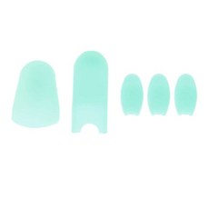 shangren 핑거 프로텍터 색소폰 커버 색소폰 액세서리 알토 테너 소프라노 엄지 손가락 보호대 패드 알토 테너 소프라노, 실리콘, 블루, 1개