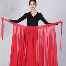 한국무용 풀치마 연영과 무용 입시복 공연 연습복 쉬폰 의상