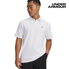 언더아머 남성용 UA 티 투 그린 폴로 티셔츠 1383714-100