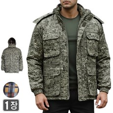 [웨어몬] 겨울 WK 29 밀리터리 야상점퍼 (얼룩이 기모점퍼 방한)