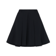 볼빅 여성 여성 밴딩 롱 플레어 큐롯 VLCUM952_BK