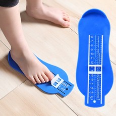 발크기측정기 발사이즈 측정기 성인 고등 중 초등 학생 어린이 유치원 3살 4살 5살 6살, 1개
