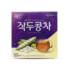 담터 작두콩차 50T 티백 작두콩티백 식수대용차 환절기차 코막힘에좋은차 국산작두콩차 목에좋은차 dew+505IY
