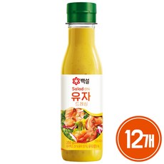 CJ 유자샐러드소스 250g, 12개