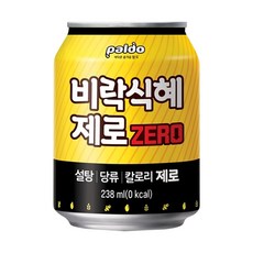 팔도 팔도-비락식혜제로238ml, 238ml, 24개