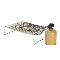 Snow Peak 平板單口爐 GS-450R, 不鏽鋼