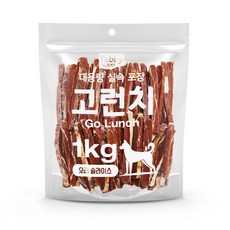 고런치 대용량 실속포장, 오리슬라이스, 1kg, 1개