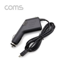 컴스 차량용 시가잭 시거잭 충전 케이블 DC 5V 2A Mini 5P, BD687