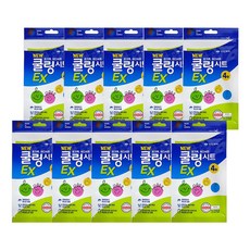 신신제약 쿨링시트EX 온가족 어디서든 8시간 지속, 10개, 4매입