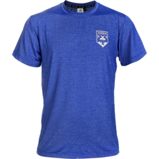 XTRM極限 兒童至成人 銀纖維 抑菌 抗臭 吸溼排汗 運動T-SHIRT短袖上衣 藍色 XAA-J061 (2XS至M)