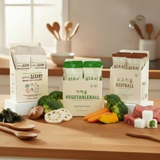 위드잇 유기농 동결건조 야채볼 한우 소고기볼 저염 김자반 3종 세트, 12개, 4g, 야채볼 소고기볼 김자반