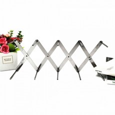 다용도 스테인리스 접시 거치대 확장형 스텐 정리대 냄비 뚜껑, 상세페이지 참조, 1개