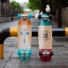 PALADIN 28인치 크루져보드, 십자가, 1개