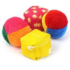 [BEST] 1P 오재미 박터트리기 콩주머니 던지기놀이, 사각, 1개