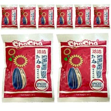 챠챠 해바라기씨 양념맛, 60g, 8개