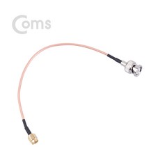 Coms 안테나 변환 케이블 / SMA (M) to BNC (M) 20CM