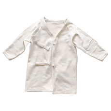 【YOUrs優兒思】新生兒好棉衣 台灣製童裝 寶寶紗布衣 側開上衣 (現貨)