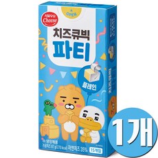 (서울우유) 치즈큐빅파티 플레인 87g, 1개