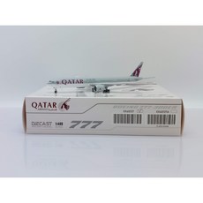 JC 1:400 Qatar Airways 777-300ER 飛機模型 A7-BEE XX40137, 1個