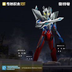 台灣熱賣 奧特曼玩具終極賽羅特利泰迦強化機甲子禮物, 1個, 75219 終極賽羅【炫光款】,積木玩具/拆開不退不換