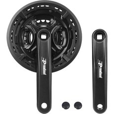 MEGHNA 자전거 크랭크셋 FC-TY301 42-34-24 톱니 3x678 속도 170mm 크랭크 산악 기어 사각 테이퍼용, MG-170mm-42T