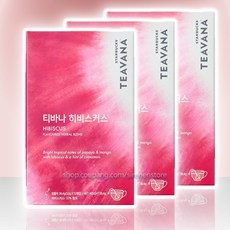 스타벅스 티바나 히비스커스 티백 teavana, 3박스