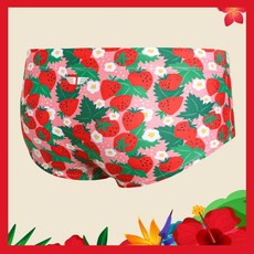 커플 여행 예쁜수영복 고급소재 수영복 브랜드jkuss 딸기 핑크 스트로베리 플라워가든 남성 숏사각 남자수영복 훈련 남친