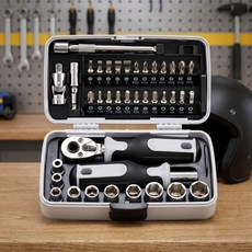 便攜式 機車維修工具套裝, 1個, 39合一棘輪扳手套裝
