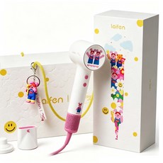 laifen SE 2 위글 고속 헤어 드라이어 조인트 에디션, 너티 래빗 화이트