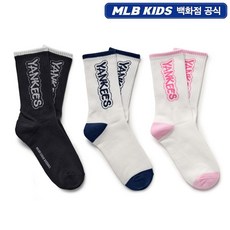 [AK수원점] [MLB KIDS] 7ASOB036N 스트릿 레터링 일대일 양말