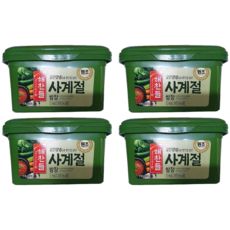 Best 가공조미료 - 해찬들 사계절 쌈장, 6개, 500g
