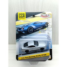 宅米吉 福特 Ford 野馬.謝比爾 GT350 銀色 1:64 避震效果 螺絲底盤 合金滑行車, 1個