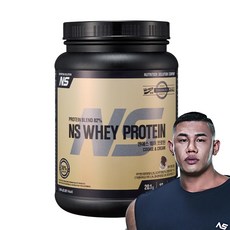 NS 웨이 프로틴 쿠키앤크림맛 단백질보충제, 1개, 1000g