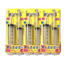 소아21 노즈비데 주사기형 코세척기 의료용세정기 코세정 비강세척, 3개