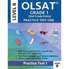 (영문도서) Olsat Grade 1 (2nd Grade Entry) Level B: Practice Test One Gifted and Talented... Paperback, Origins Tutoring, English, 9781948255639