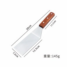 스테인레스 스틸 주걱 그릴 스크레이퍼 스틱 내구성 바베큐 요리 도구 피자 팬케이크 쇠고기 용품