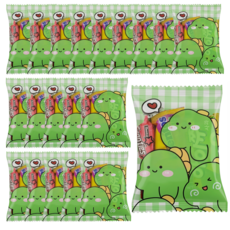 대용량 단체간식 행사 답례품 어린이집 생일 선물 간식 세트 유치원 학교 교회 크리스마스 구디백 GD13, 20개, 간식꾸러미