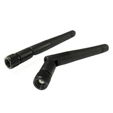 고무 지그비 공중 RP SMA 수 커넥터 무선 네트워크 카드 2 4G 안테나 8 5cm USB PC 와이파이 4Ghz 3dbi 1