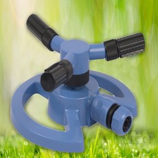 J스토어 회전분사 플라스틱 스프링쿨러 자동 원예스프링쿨러 가든스프링쿨러, 1세트