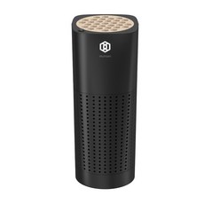 IMUNSEN 휴대용 공기 청정기 M-003 노송 나무 필터 탑재 4 단 여과 True H13 HEPA 필터 탑재 USB 포트 5 V 자동차 책상 사무실 용 (블랙)